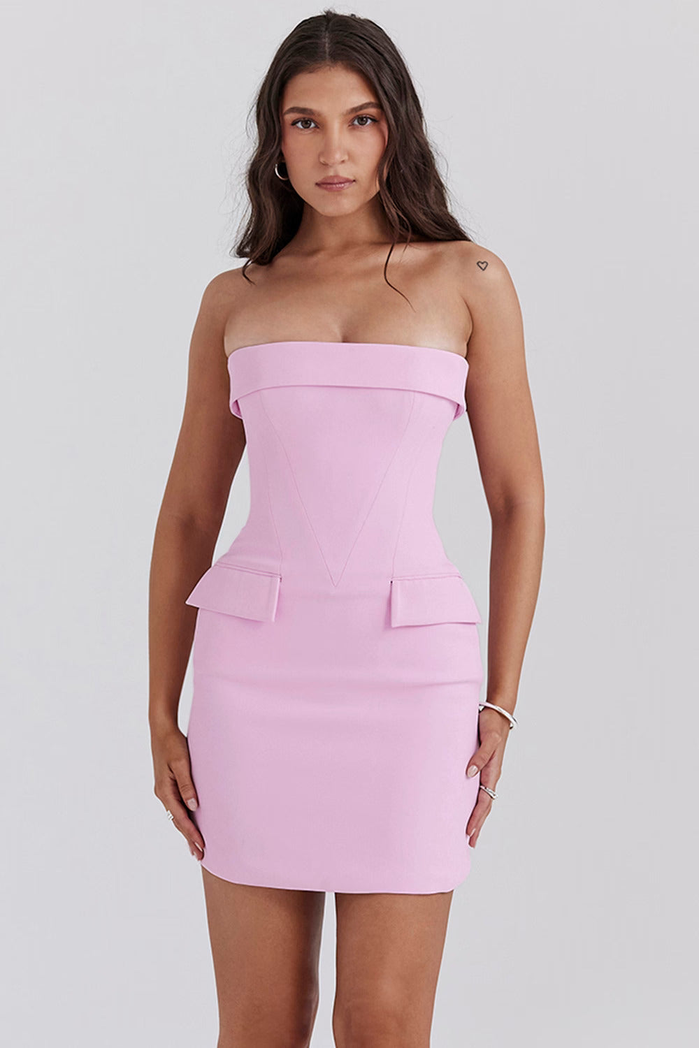 Rosaria™ | DELPHINE MINI DRESS - PINK