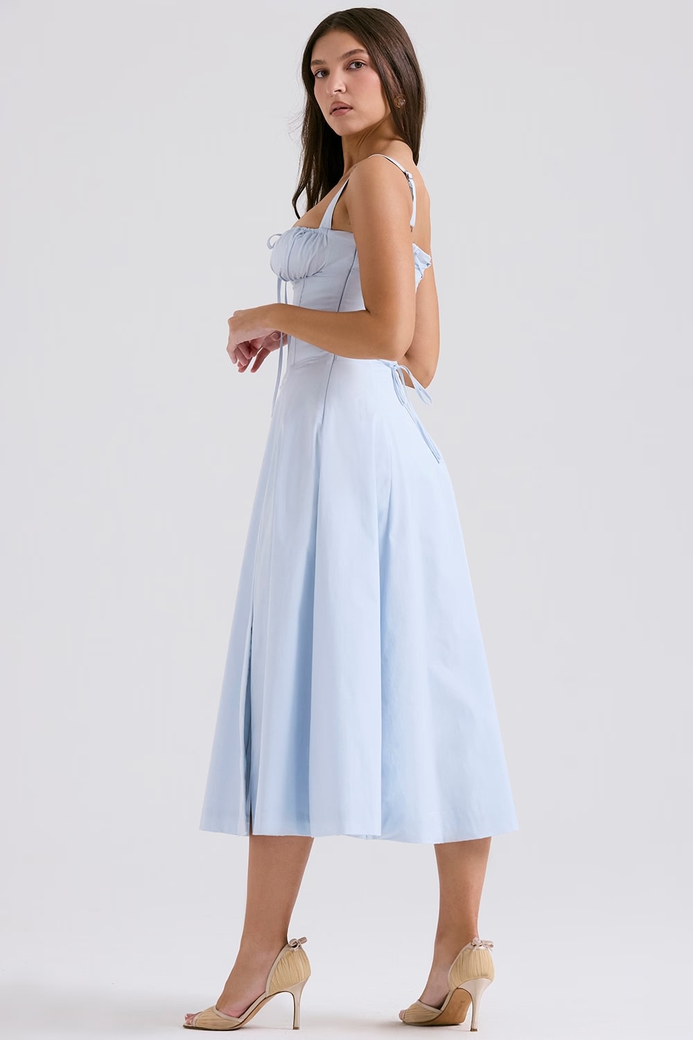 Rosaria™ | DAHLIA MIDI DRESS - BLUE