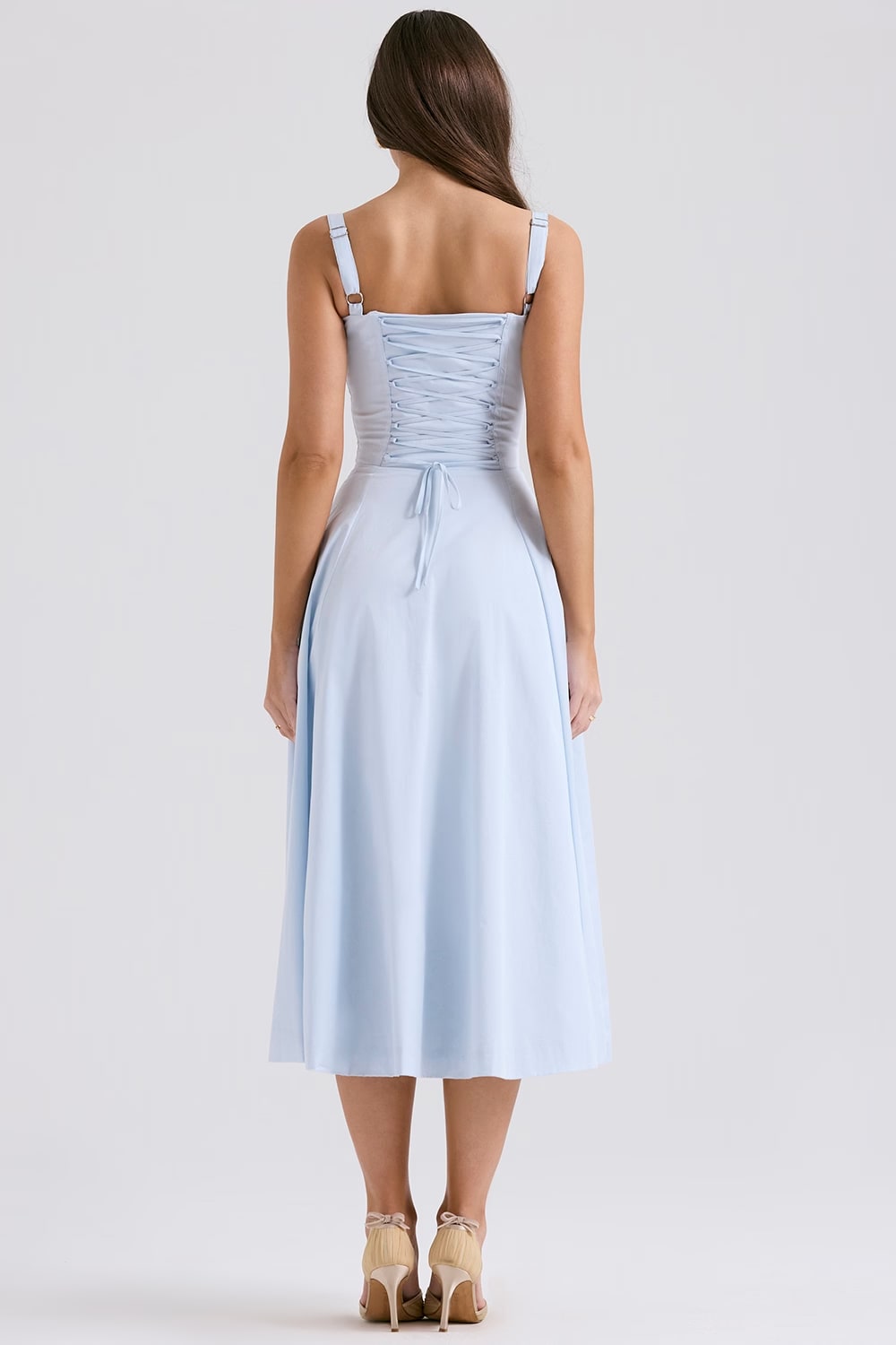 Rosaria™ | DAHLIA MIDI DRESS - BLUE