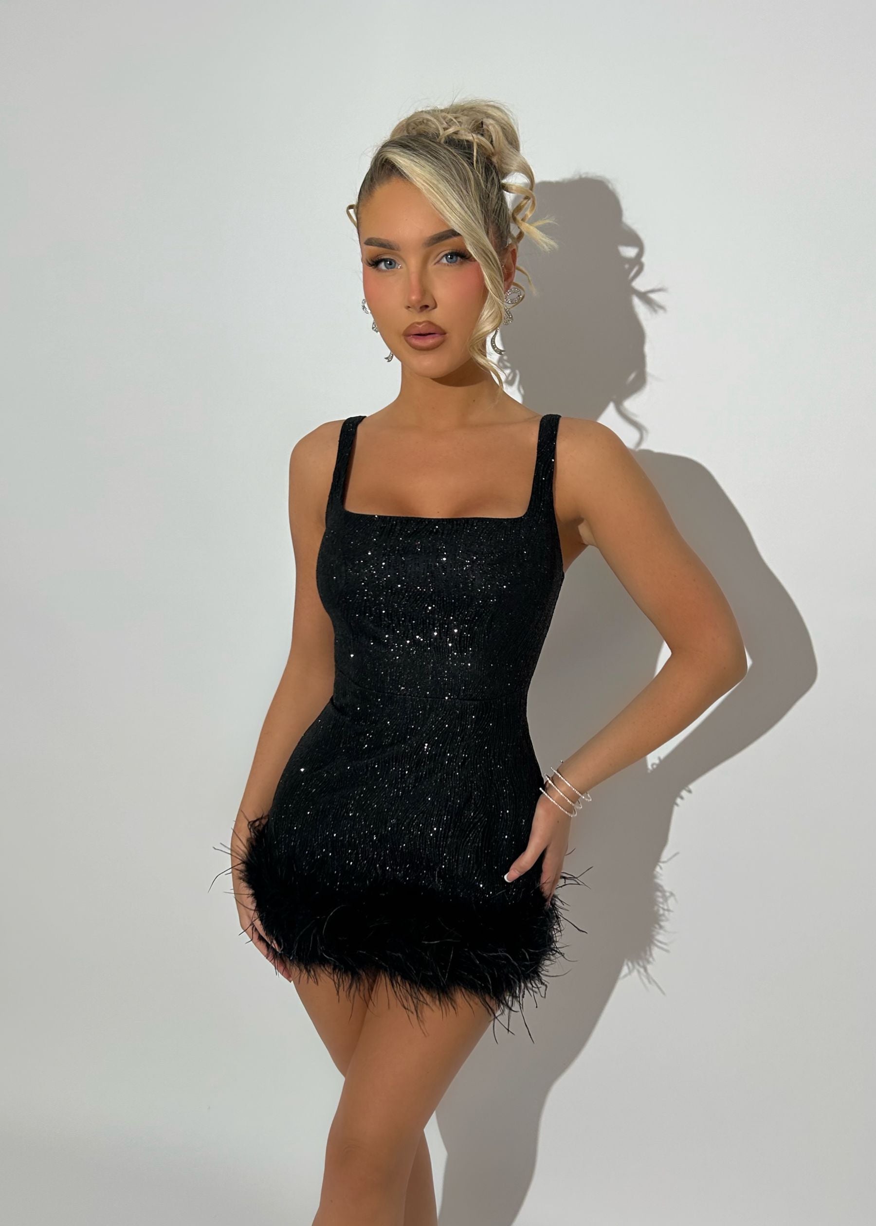 Rosaria™ | DIAMOND GLIMMER MINI DRESS