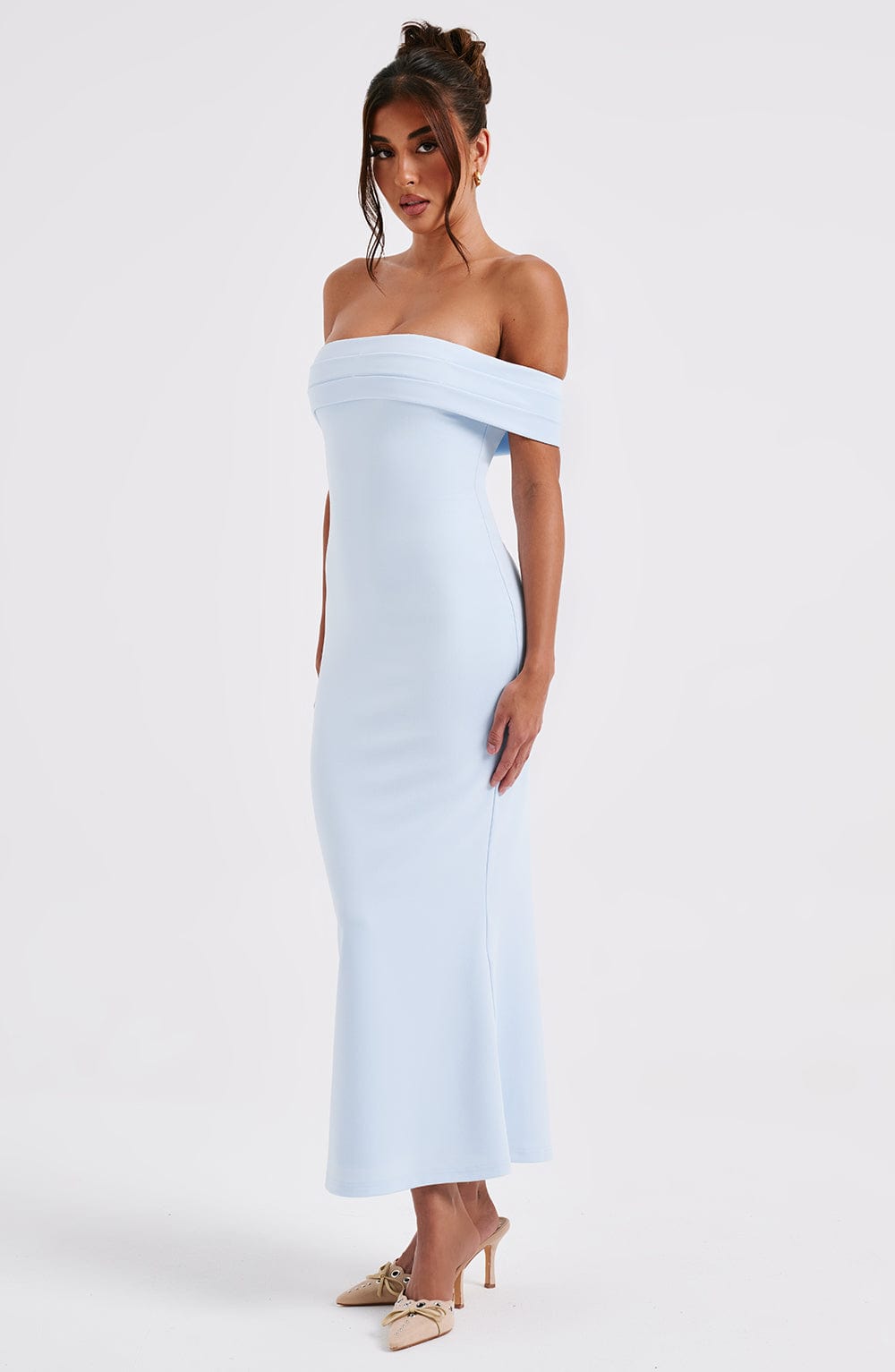 Rosaria™ | CASSIDY MIDI DRESS - Blue