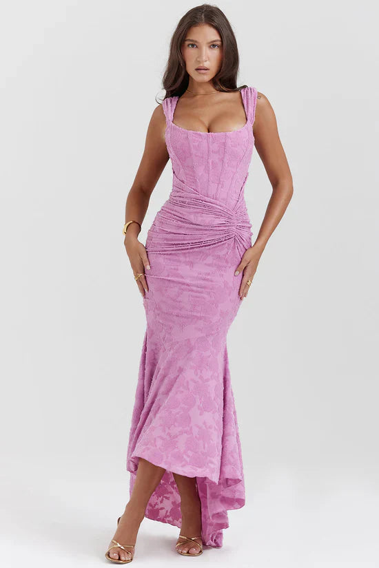 Rosaria™ | MOLLY MIDI DRESS - ROSE